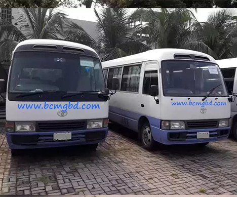 Toyota Coaster Ac Bus Hire In Dhaka Bangladesh