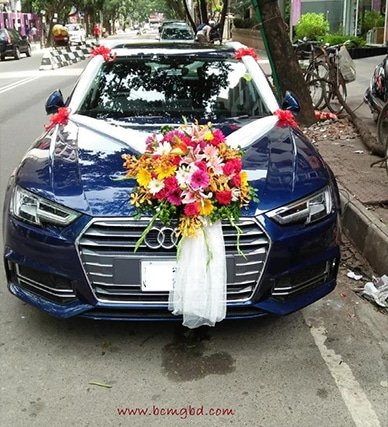 Audi Wedding car Hire In Uttara Dhaka Bangladesh