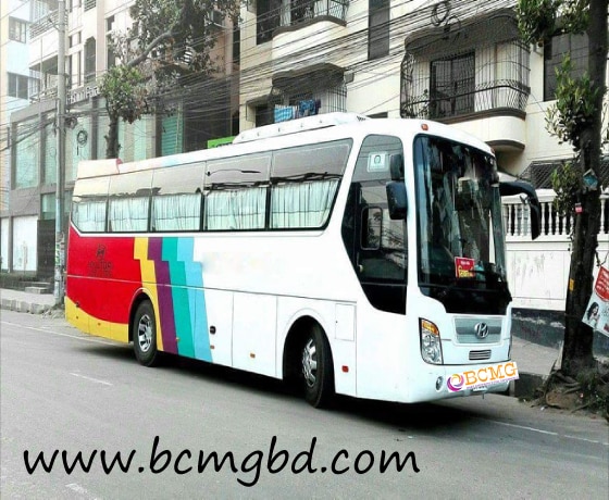 40 seater bus service in Habiganj,Dhaka,Bangladesh