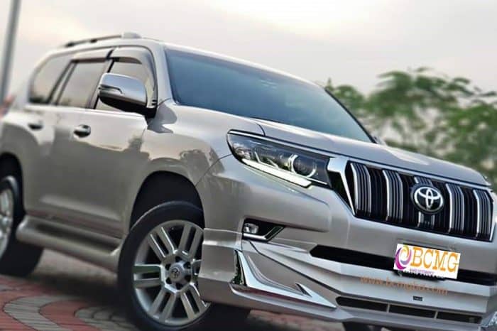 Luxurious Land Cruiser Prado SUV Rental Service in Nikunjo Dhaka