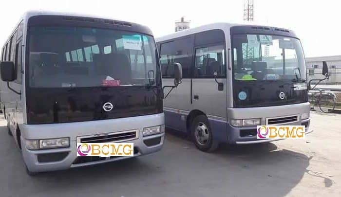 Get Ac Mini Bus Rental Service For Monthly Office Transport In Rampura Dhaka