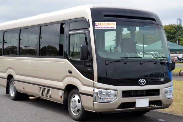 Toyota Coaster Bus Rental Service In Dhaka