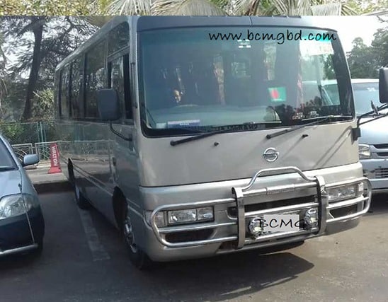 Get Monthly Ac Mini Bus Rental for Office Transport in Kalabagan Dhaka