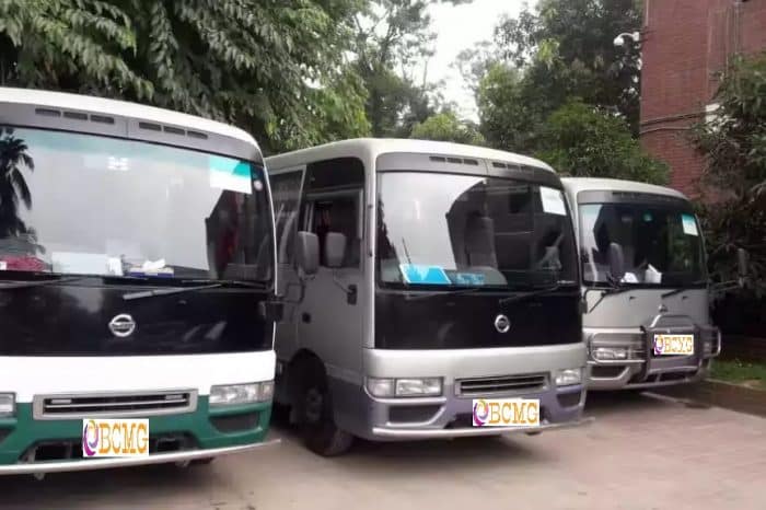 AC Mini Bus For Staff Transport In Dhaka