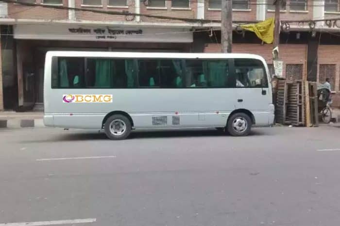 Get Monthly Ac Mini Bus Rental for Office Transport in Lalbagh Dhaka