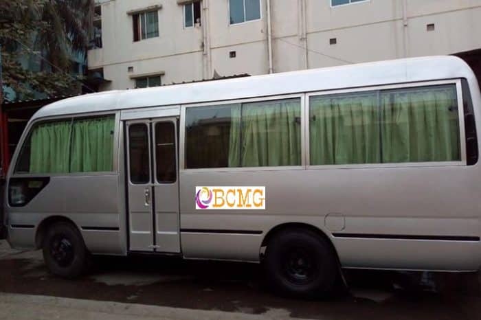 Giant Car Provide AC Minibus rental service in Pallabi Dhaka