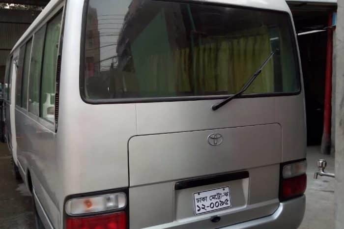 Enjoy Group Tour with Toyota Coaster mini Bus Rental from Kafrul Dhaka