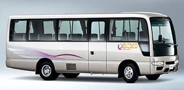 Exclusive Nissan Civilian AC Mini Bus Rental In Rampura Dhaka