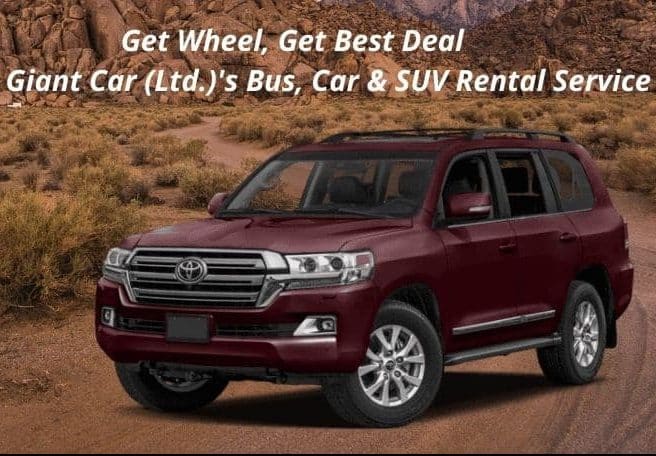 Car Rental Services Offer With More Comfort With Giant Car Ltd BD