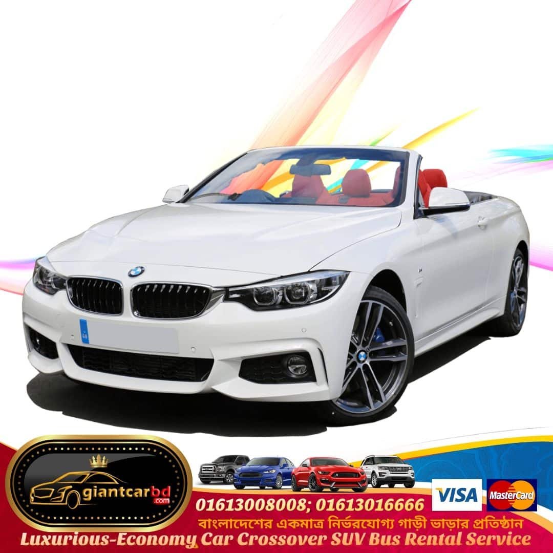 Convertible BMW Car Rent For Any Event In Dhaka Bangladesh