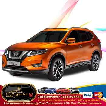 Get Nissan 5 seat X-Trail Car on Hire from Dhaka to Khulna