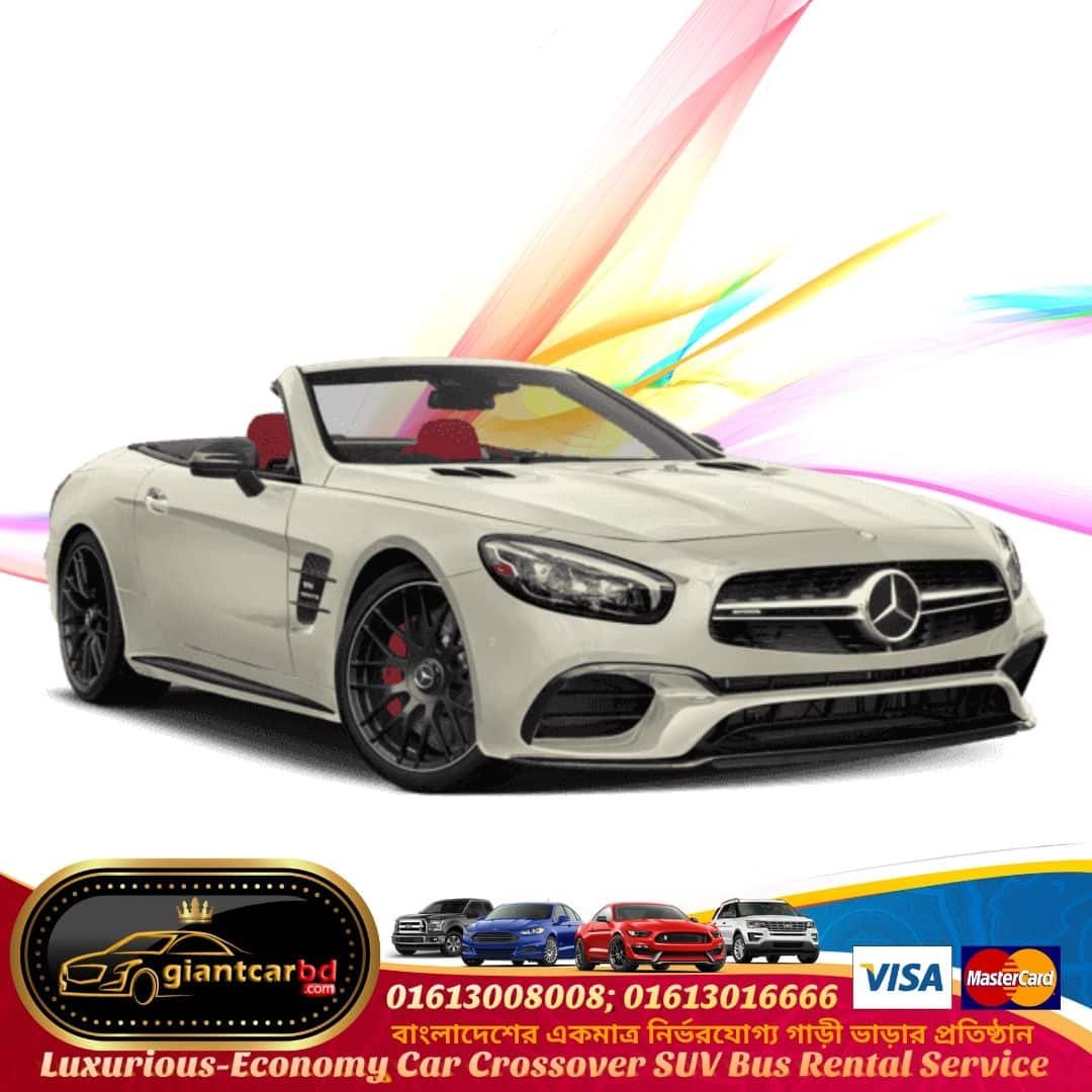 Convertible Mercedes Benz CLA Class Rent For Event In Dhaka
