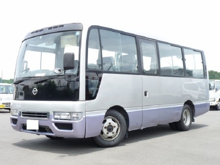 Hire a Nissan Civilian Bus For Travel in Bangladesh