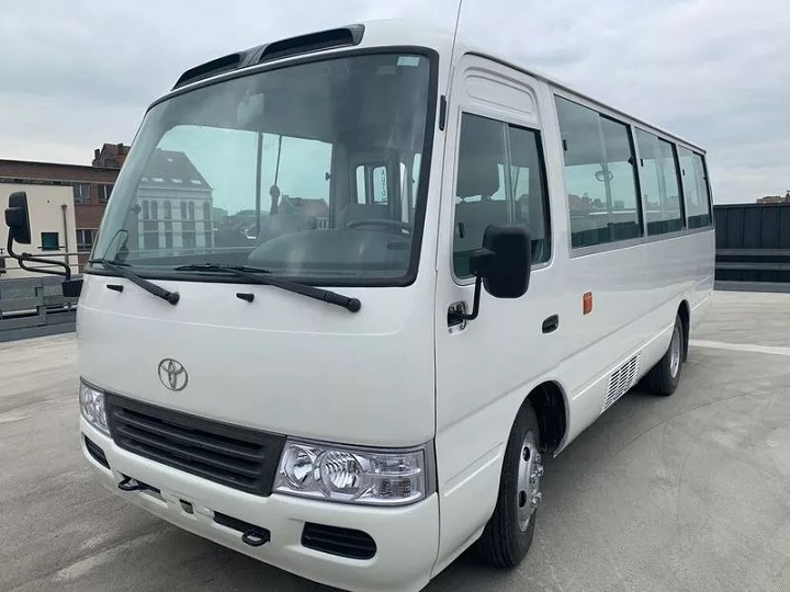 AC Coaster Bus Rental Service in Bangladesh