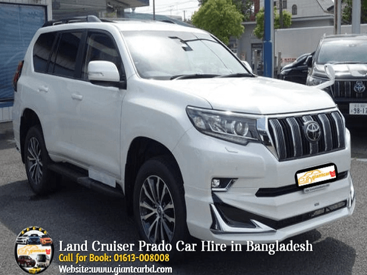 Land Cruiser Prado Car Rent in Bangladesh