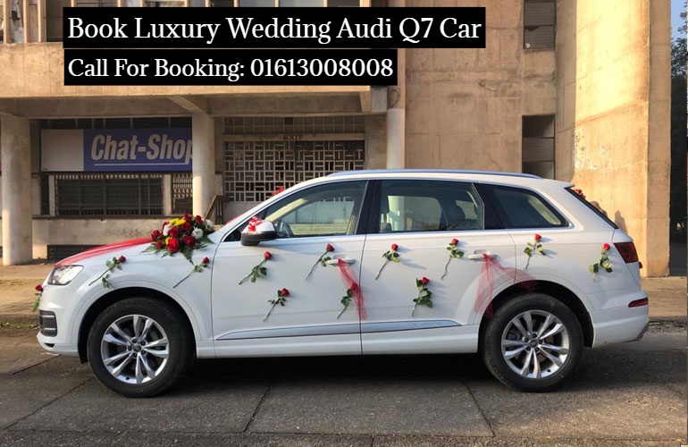 Book Luxury Wedding Audi Q7 Car