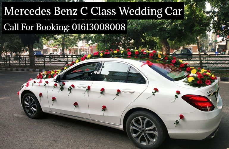 Mercedes Benz C Class Wedding Car Rental Service