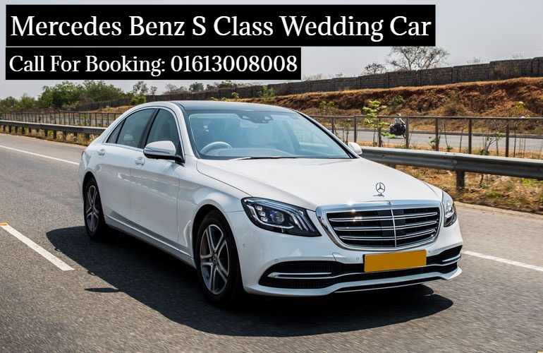 Mercedes Benz S Class Wedding Car Rental Service in Bangladesh