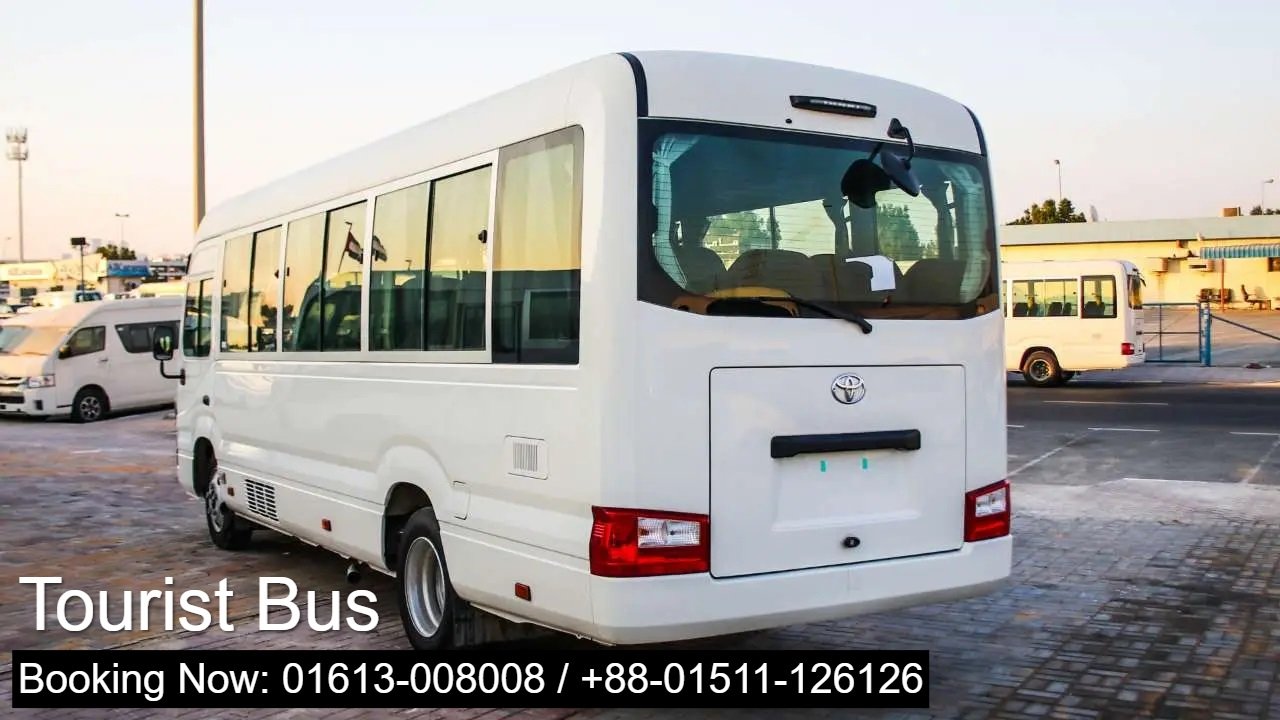 Ac Tourist Coster Service in Dhaka for corporate event