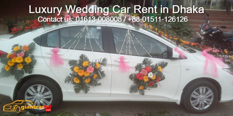 Luxury Wedding Car Services in whole Dhaka