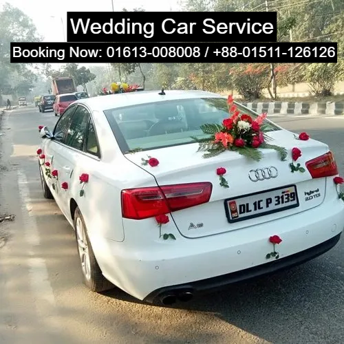 Luxury Wedding Car Service in Uttara Dhaka. Hire a luxury Wedding cars in Bangladesh. Also Provide All Variants of Cars & Bus