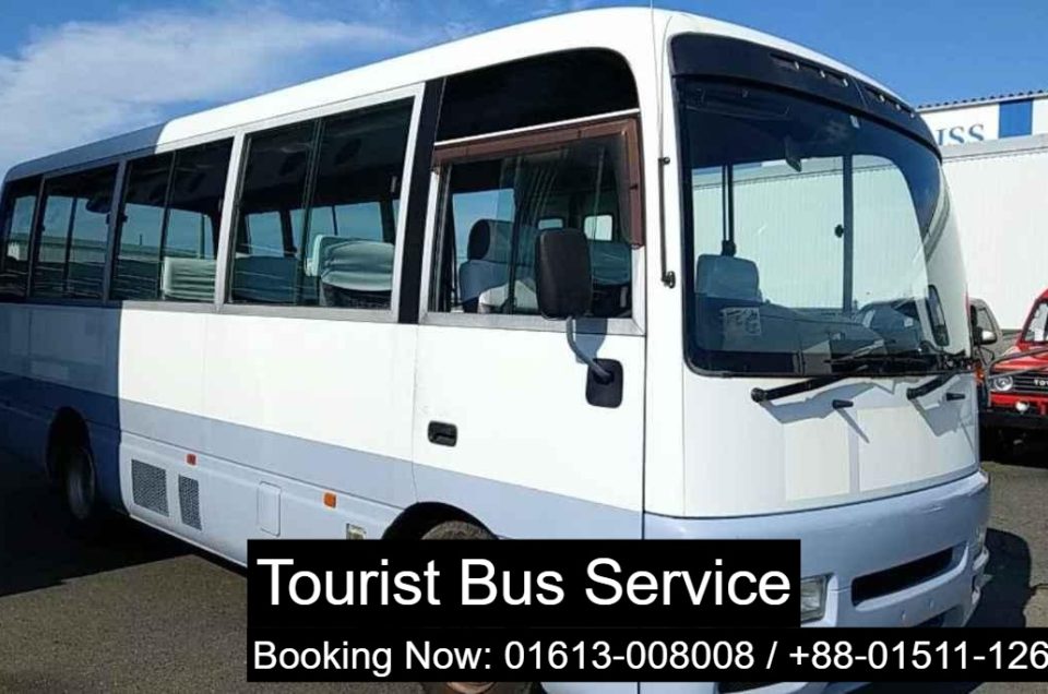 Tourist Bus Service For Tour in Uttara Dhaka Bangladesh. Nissan Civilian Daily, Weekly, Monthly AC Mini Bus Service in Uttara Dhaka Bangladesh