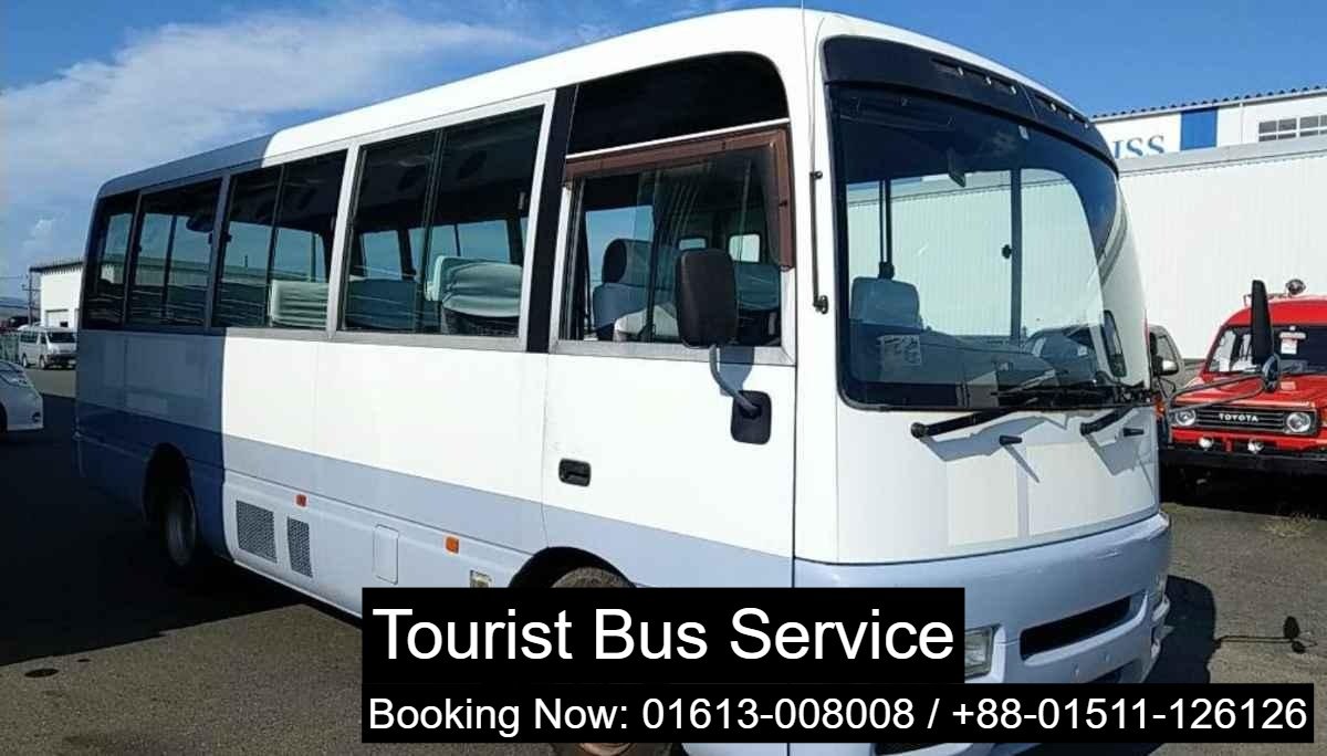 Tourist Bus Service For Tour in Uttara Dhaka Bangladesh. Nissan Civilian Daily, Weekly, Monthly AC Mini Bus Service in Uttara Dhaka Bangladesh