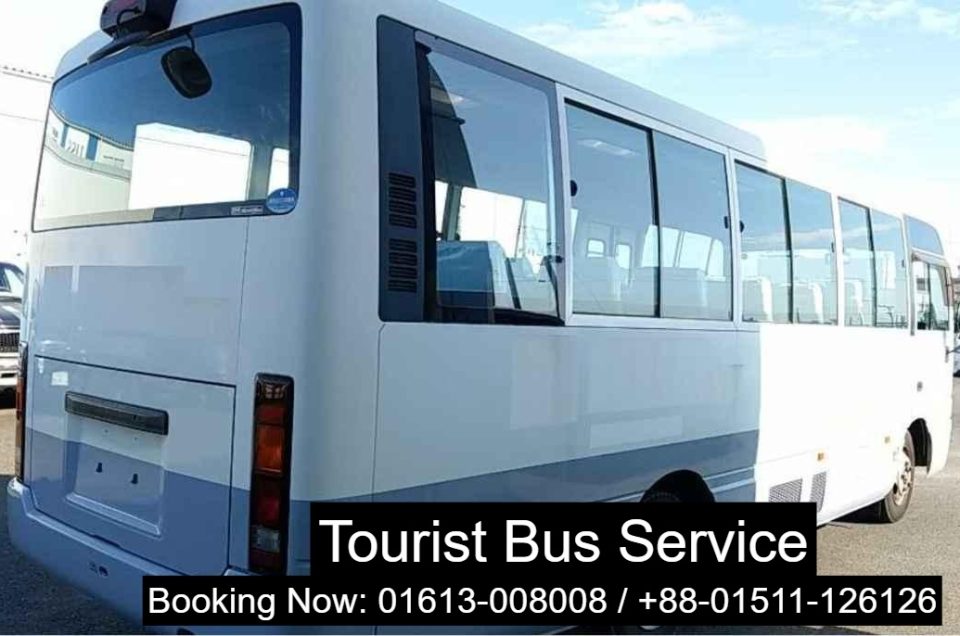 Tourist Bus Service in Uttara Dhaka BD. Nissan Civilian Daily, Weekly, Monthly AC Mini Bus Service in Uttara Dhaka Bangladesh