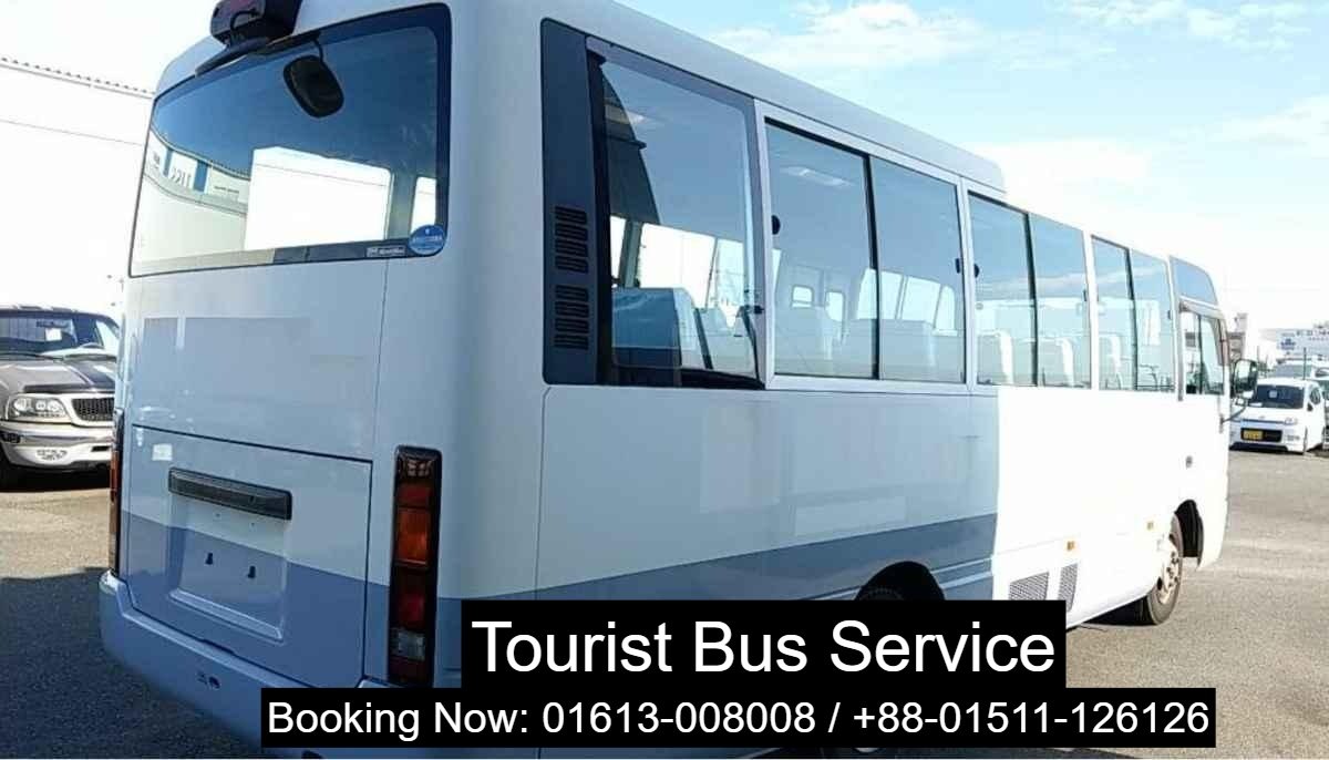 Tourist Bus Service in Uttara Dhaka BD. Nissan Civilian Daily, Weekly, Monthly AC Mini Bus Service in Uttara Dhaka Bangladesh