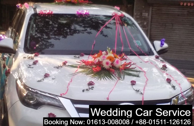 Wedding cars booking in Dhaka