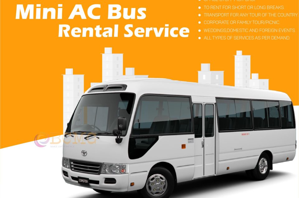 A functioning tourist bus rental business