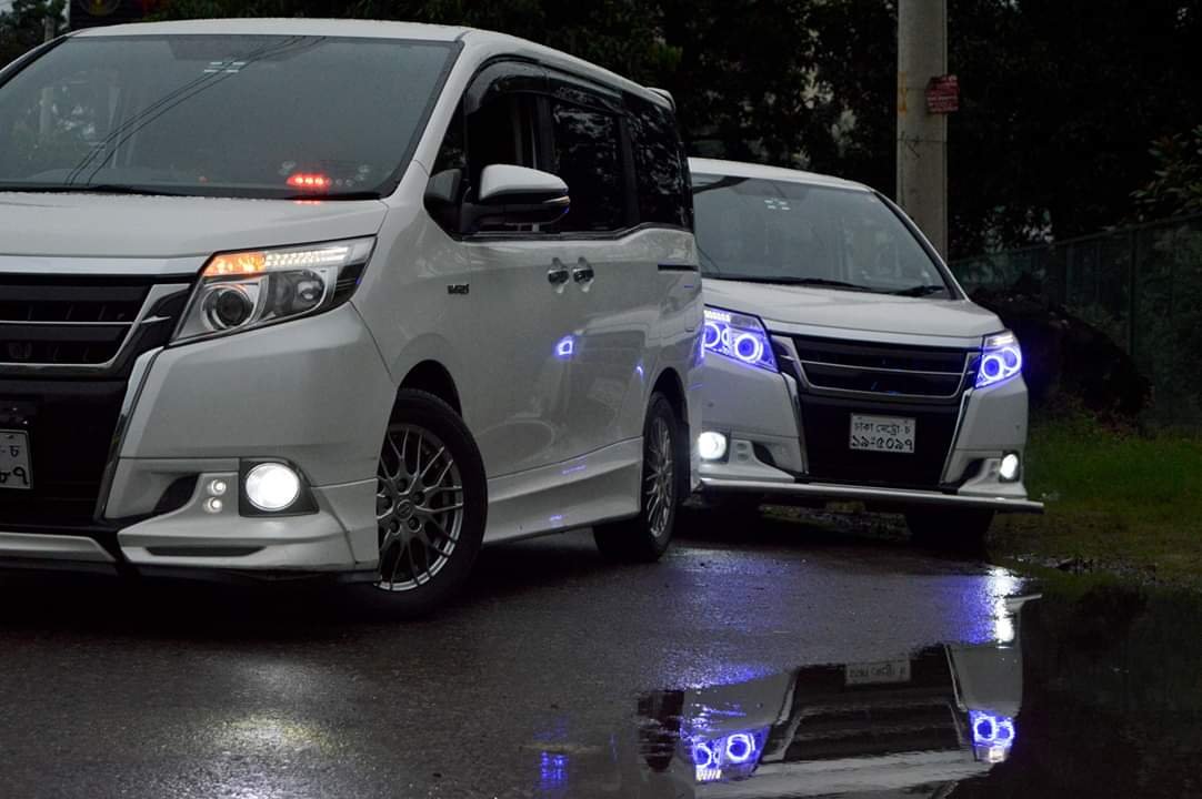 Premium car rental available for a monthly charge