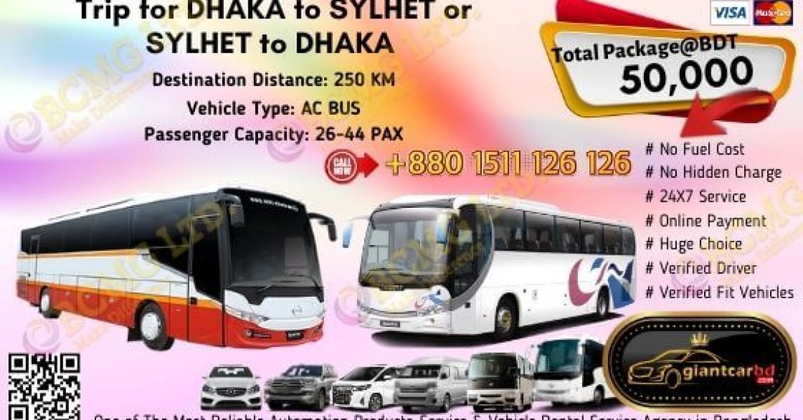 Premium Minibus Rental Services in Dhaka Bangladesh