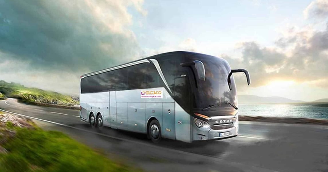 Rental air-conditioned tour buses
