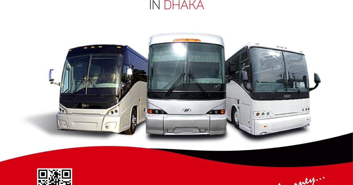 Tourist buses with cozy seats are available