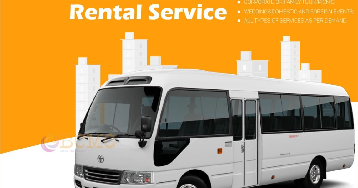 Hire an AC minibus in Dhaka