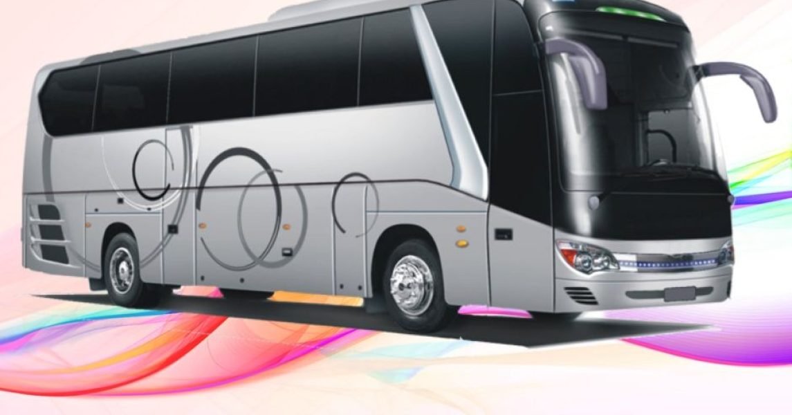 Ventilated tour bus rental service available