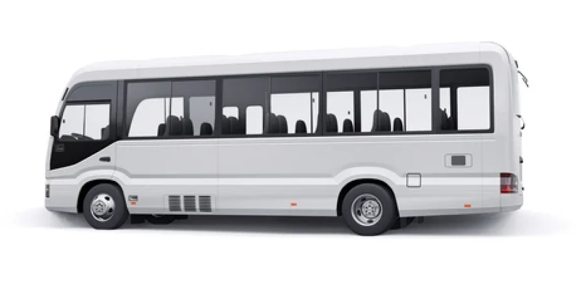 Hire an AC minibus in Dhaka