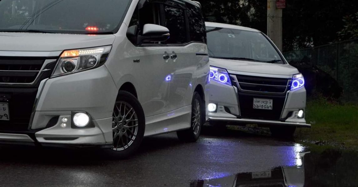 Premium car rental available for a monthly charge