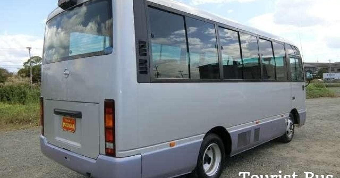 Nissan Civilian Bus at low cost on rent