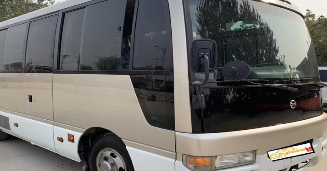 Rent a Nissan Civilian Bus For Travel in Bangladesh