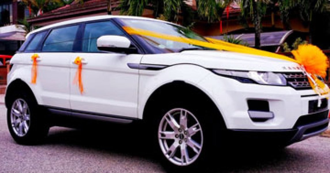 Range Rover Evoque Wedding Car Hire in Bangladesh.