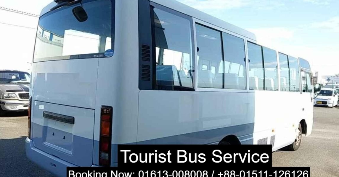 Tourist Bus Service in Uttara Dhaka BD. Nissan Civilian Daily, Weekly, Monthly AC Mini Bus Service in Uttara Dhaka Bangladesh