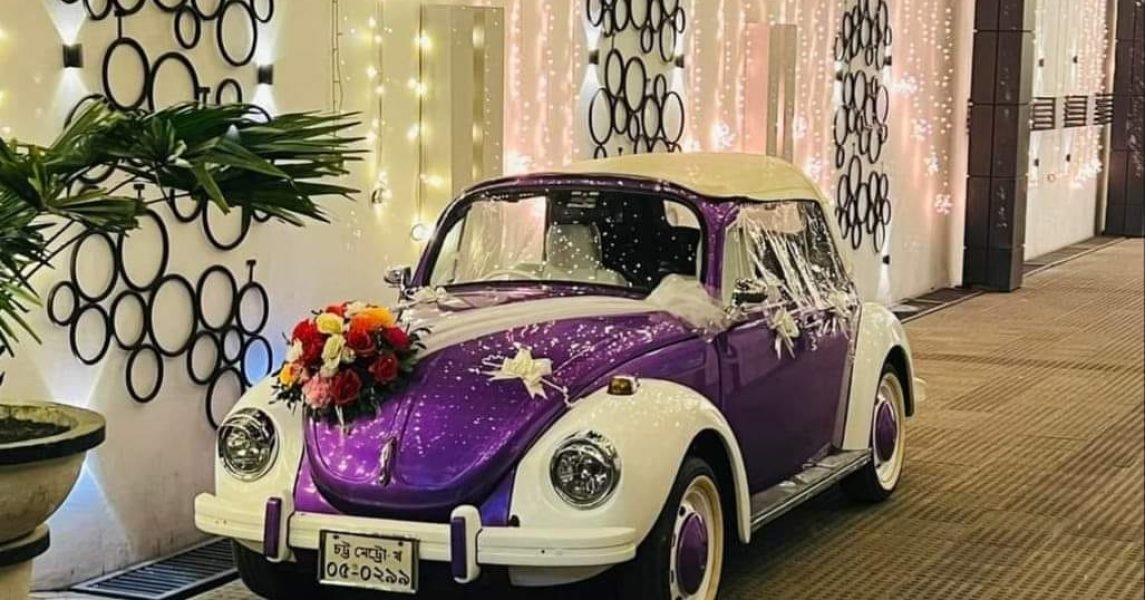 A reliable supplier of wedding vehicle rentals