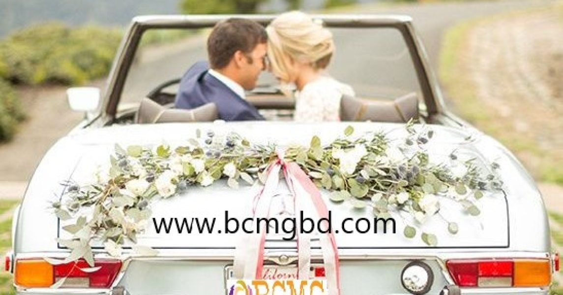 An authentic source for renting wedding cars