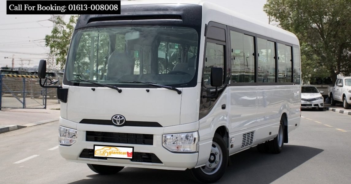 AC Coaster Bus Rent in Bangladesh