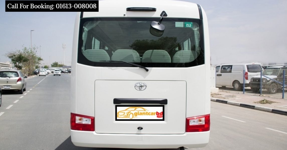 Toyota Coaster Bus Hire in Dhaka